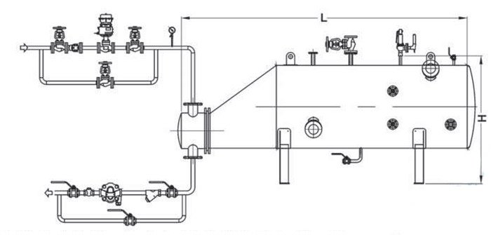 نقشه مولد بخار تمیز
