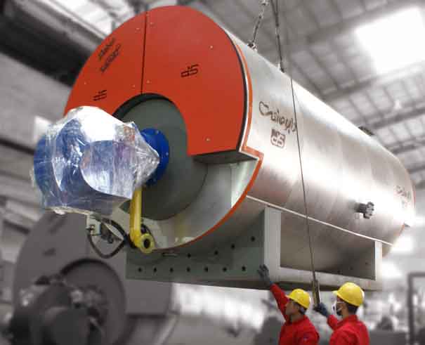 دیگ آب گرم سوپر سه پاس