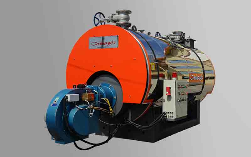 بویلر آبگرم سه پاس